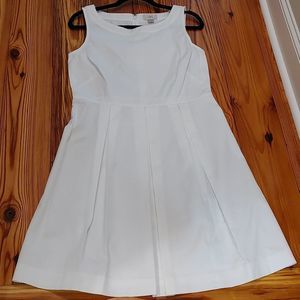 LOFT White Dress Size 8